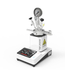 智能觸摸屏款一鍵快開磁子攪拌實驗室微型反應釜樣圖